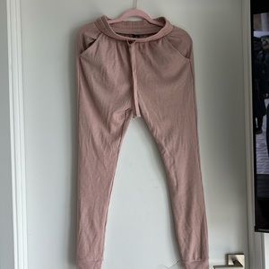Pink joggers